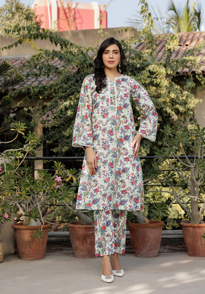 Zarasi.Pk Stitched 2 Piece Printed Lawn Collection'2025-Blossom Tapestry