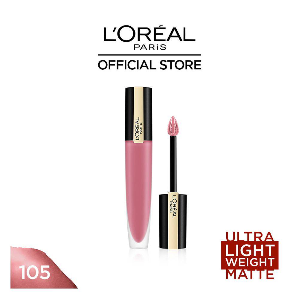 L'Oreal Paris Rouge Signature Lip Gloss 105 Rule - My Store