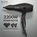 Revlon - Revlon Professional™ Hair Dryer 2200W with 2 Styling Nozzles & Air Diffuser