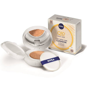 Nivea Q10 Plus Anti Age 3 In 1 Care Cushion 03 Dark 15G - My Store