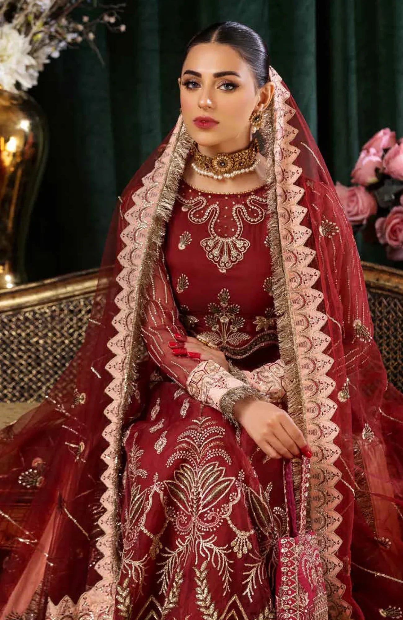 AROHA LUXURY FORMALS'24 BY RIAZ ARTS (NUREH) - UNSTITCHED WEDDING FORMAL COLLECTION 02