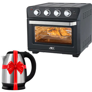 Anex AG-2123 Deluxe Air Fryer + Premium Electric Kettle - Snapcart.pk