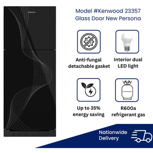 Kenwood Refrigerator KRF-23357 GD New Persona Plus (280-L) - My Store