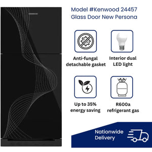 Kenwood Refrigerator KRF-24457 GD NEW PERSONA PLUS (320-L) - My Store