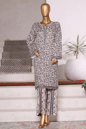 Bin Saeed Stitched 2 Piece Co Ords Cotton Vol-03 Collection'2025-WC-2468-Gray
