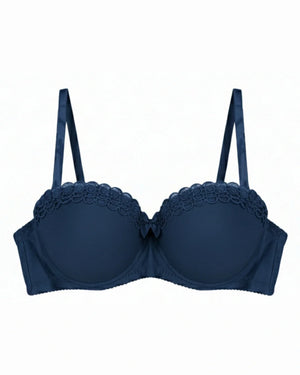 Padded Bra - Elvira - Blue