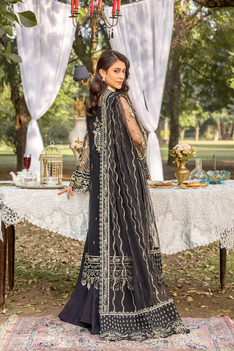 Amelie By Nine Needles Unstitched 3 Piece Luxury Formals Collection'2025-LD 02