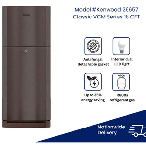 Kenwood KRF-26657 New Classic Plus VCM Refrigerator - 18 CFT - My Store