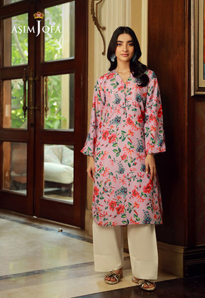 Asim Jofa Silk Symphony Ajss-04 Printed Raw Silk 1Pc