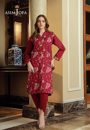 Asim Jofa Essential Pret Drop 5 Ajfv-10 Printed Cambric 2Pcs