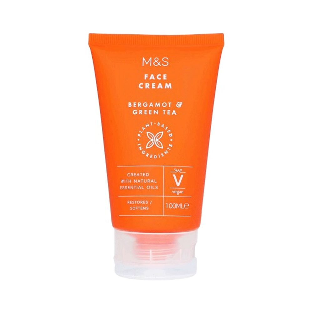 M&s Bergamot Green Tea Face Cream 100ml - Snapcart.pk