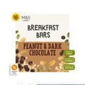 M&s Breakfast Bars Peanut & Dark Chocolate 152g - Snapcart.pk