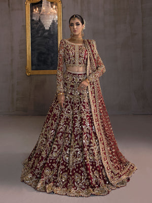 Charmaine By Gulaal Unstitched 3 Piece Bridal Collection'2022Aleesia B-20