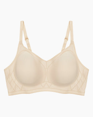Padded Seamless Smooth Comfort Bra - Skin