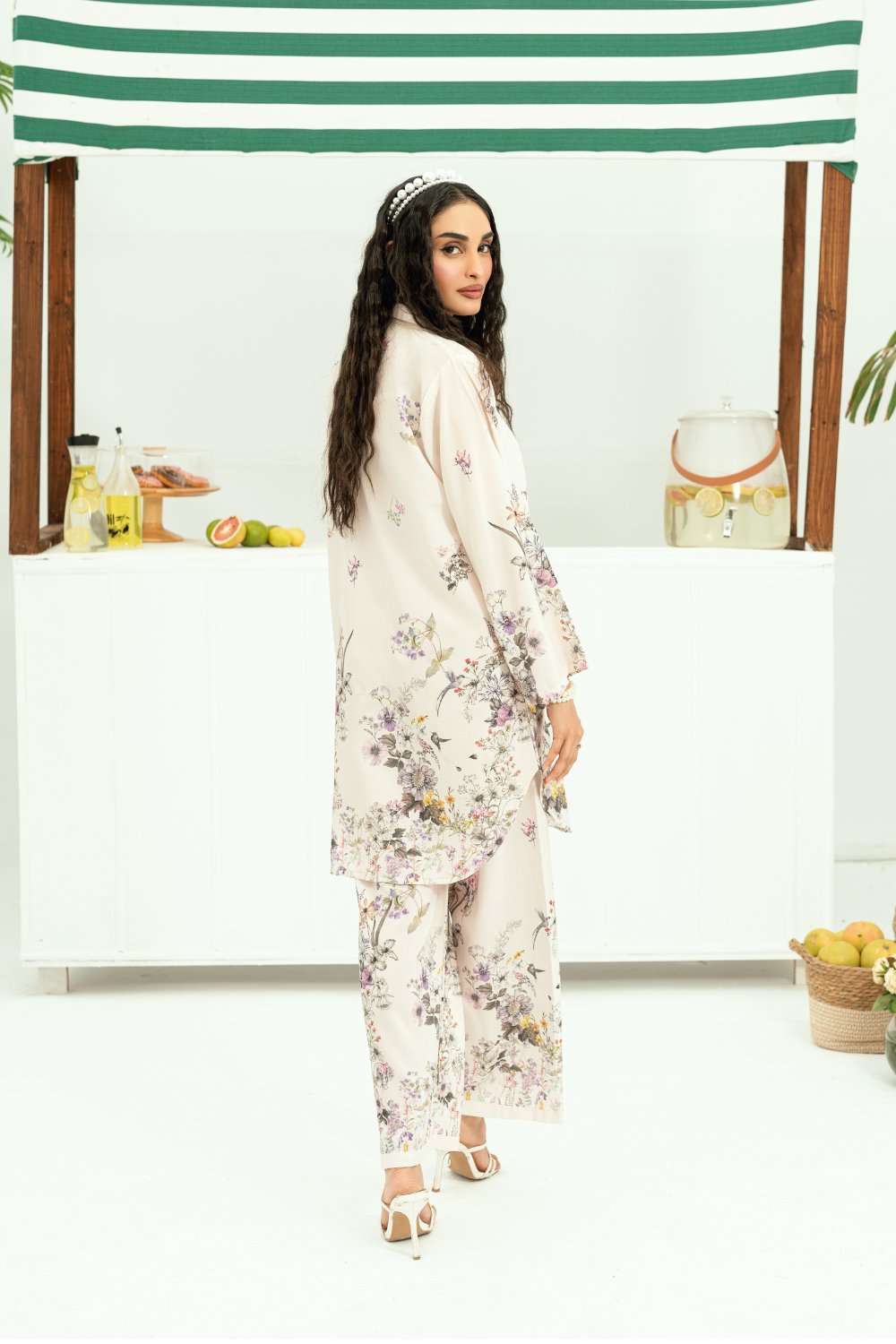 Raha By Amal Stitched Co Ords Cambric Vol-01 Collection'2025-Elara