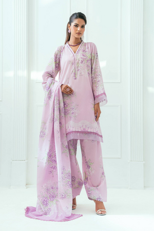Amal Unstitched 3 Piece Printed Lawn Collection