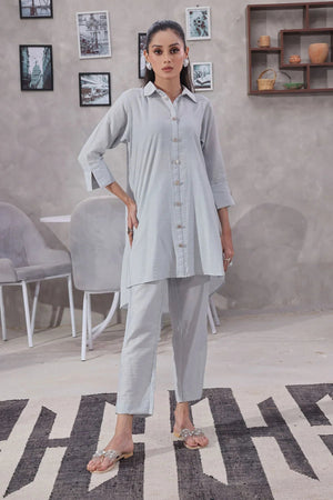 Ochre Clothing Women's Casual -Cotton Yarn 2 Pc Suit-SOWC-15
