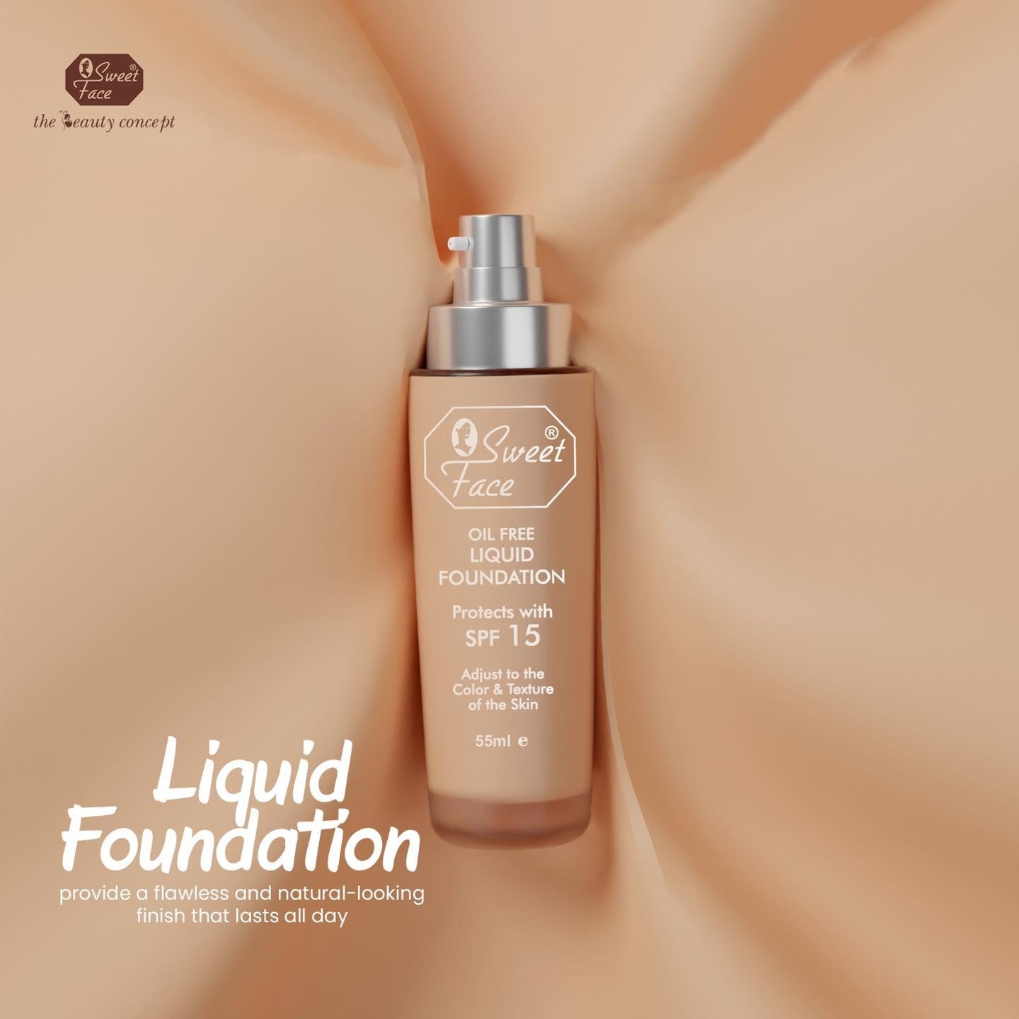 Sweetface - Oil Free Liquid Foundations