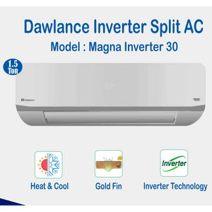 Dawlance Split AC Magna Inverter 30 Matt Silver (1.5 Ton)