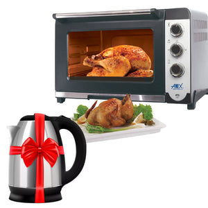 Anex AG-3068 Deluxe Oven Toaster + Premium Electric Kettle - Snapcart.pk