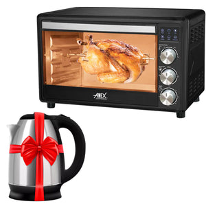 Anex AG-3075 Deluxe Oven Toaster + Premium Electric Kettle - Snapcart.pk