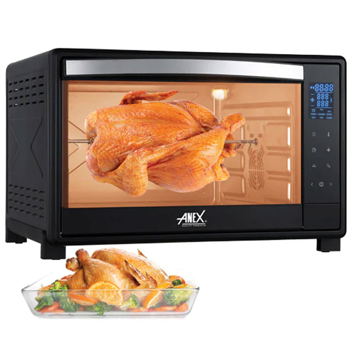 Anex AG-3080 Deluxe Oven Toaster + Premium Electric Kettle - Snapcart.pk