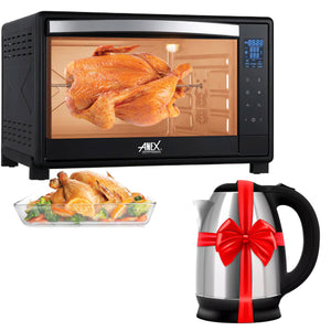 Anex AG-3080 Deluxe Oven Toaster + Premium Electric Kettle - Snapcart.pk