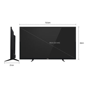 OKTRA Smart Series Borderless - K568S 32-Inches Smart Sense HD LED TV - My Store