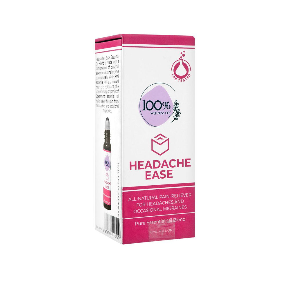 Wellness Co Headache Ease Roll On 10ml - Snapcart.pk
