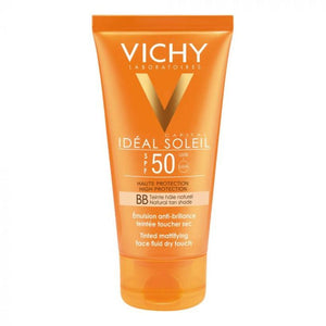 Vichy Capital Soleil BB Cream SPF 50 Dry Finish Colored Facial Emulsion 1 Container 50Ml