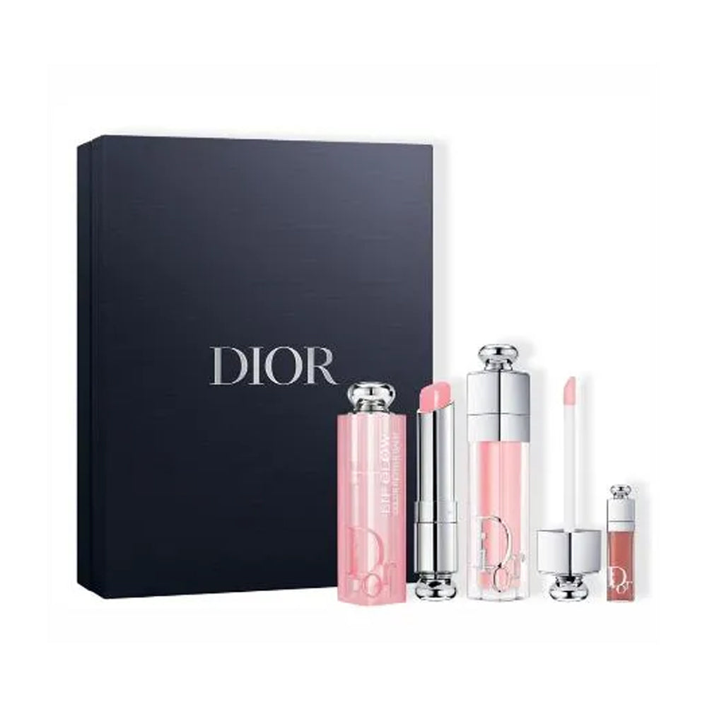 Dior Addict Natural Glow Lip Essentials Set 3s - Snapcart.pk