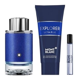 Montblanc Explorer Ultra Blue EDP 100Ml+EDP 7.5Ml+Shower Gel 100Ml