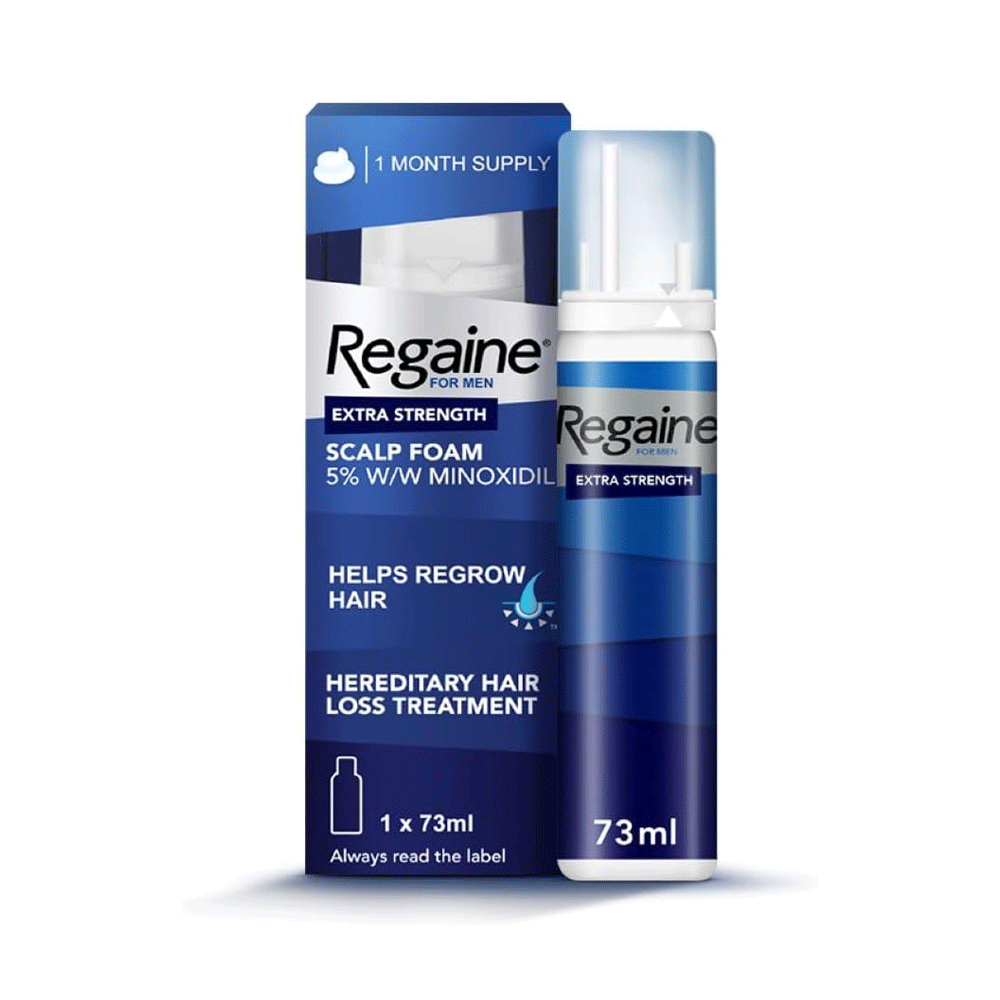 Regaine For Men Extra Strength 5% Foam 73ml 1s - Snapcart.pk