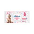 Johnsons Gentle All Over Wipes 72s - Snapcart.pk