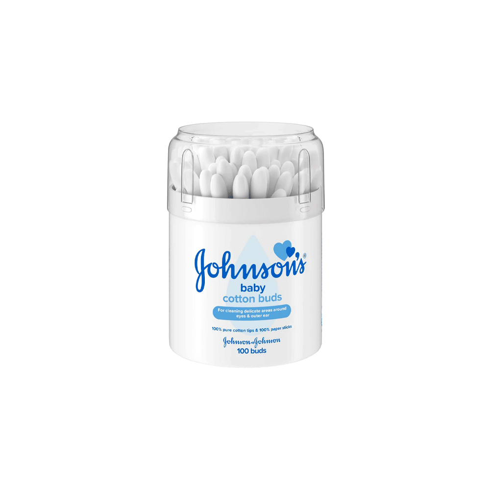 Johnsons Baby Cotton Buds 100 Buds - Snapcart.pk