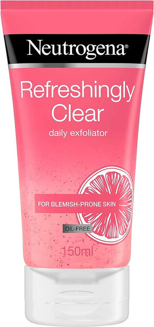 Neutrogena Refreshingly Clear Daily Exfoliator Scrub 150Ml