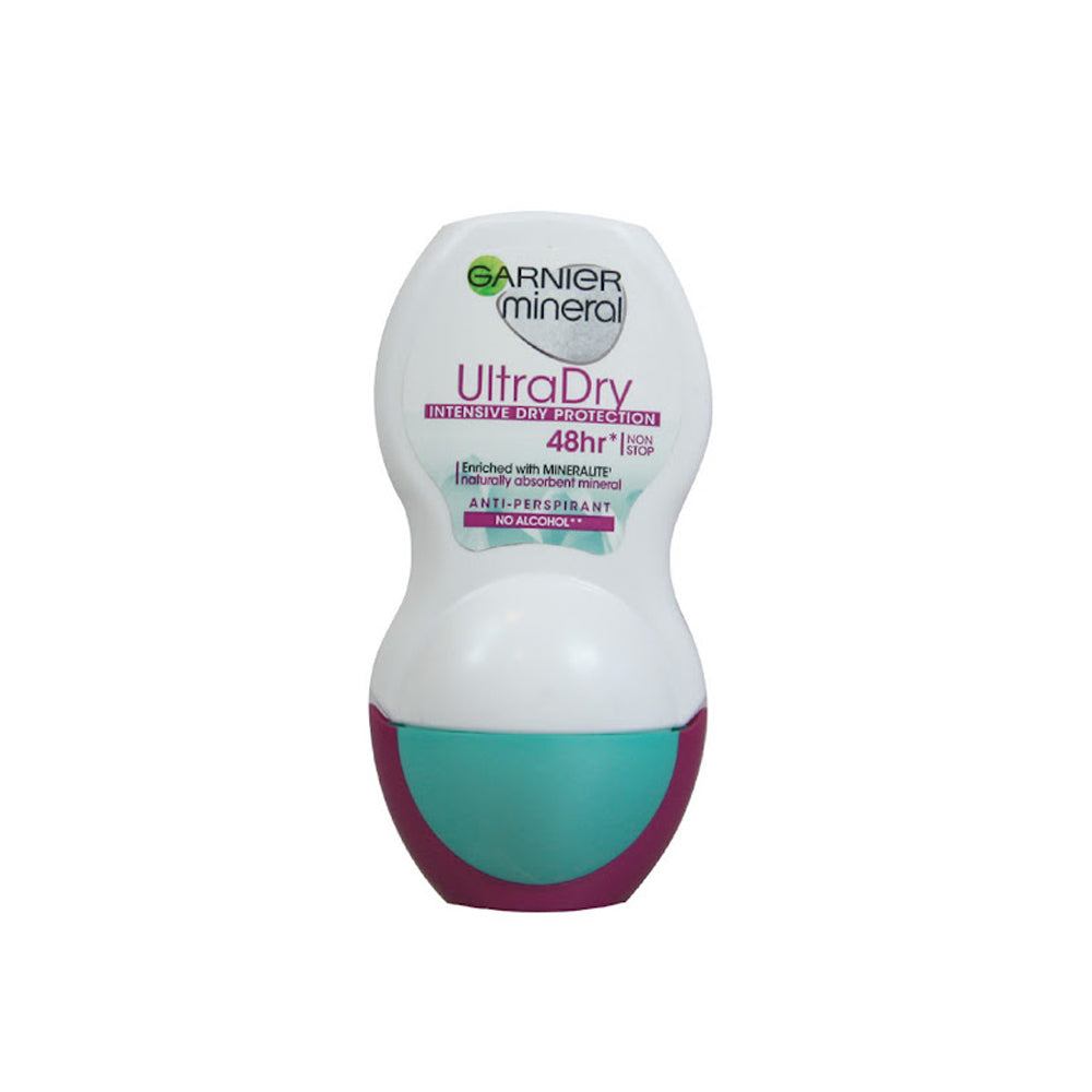 Garnier Mineral Ultra Dry 48hr Ultimate Protection Roll On 50ml - Snapcart.pk