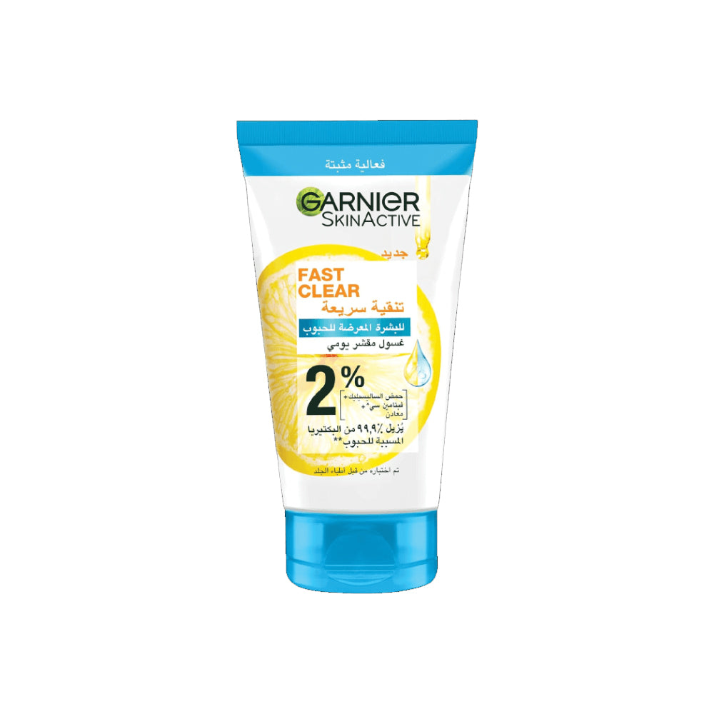 Garnier Skin Active Fast Clear Face Wash 50ml - Snapcart.pk