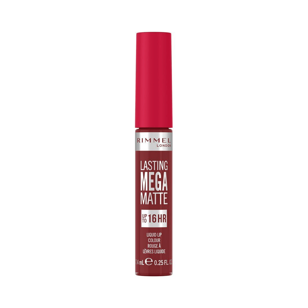 Rimmel Lasting Mega Matte Liquid Lip Colour Ruby Passion 7.4ml - Snapcart.pk