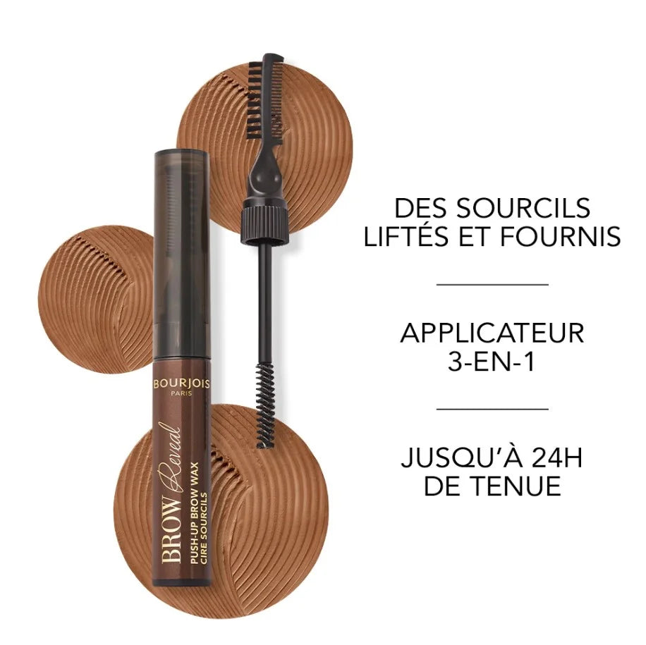 Bourjois - Eyebrow Gel Brow Max Reveal - 03 Medium Brown