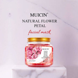 MUICIN - Natural Rose Petal Day & Night Sleeping Mask - 280g - My Store