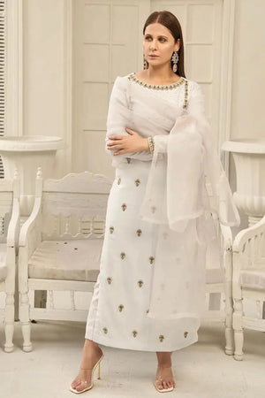 Luna By Mariam Malik Stitched 2 Piece Luxe Silk Pret Collection'2025-Luna- Luxury Pret' - 23