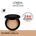 L'Oreal Paris- Infallible 24H Oil Killer High Coverage Powder, 110 Rose Vanilla