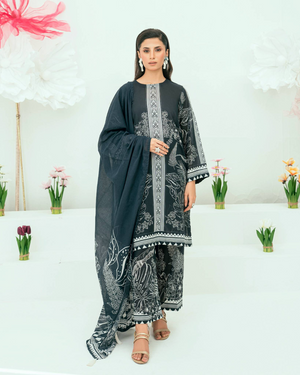 Amal Unstitched 3 Piece Printed Lawn Collection
