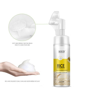 MUICIN - Rice Mild Cleansing Bubble Foaming Facial Cleanser - 150ml - My Store