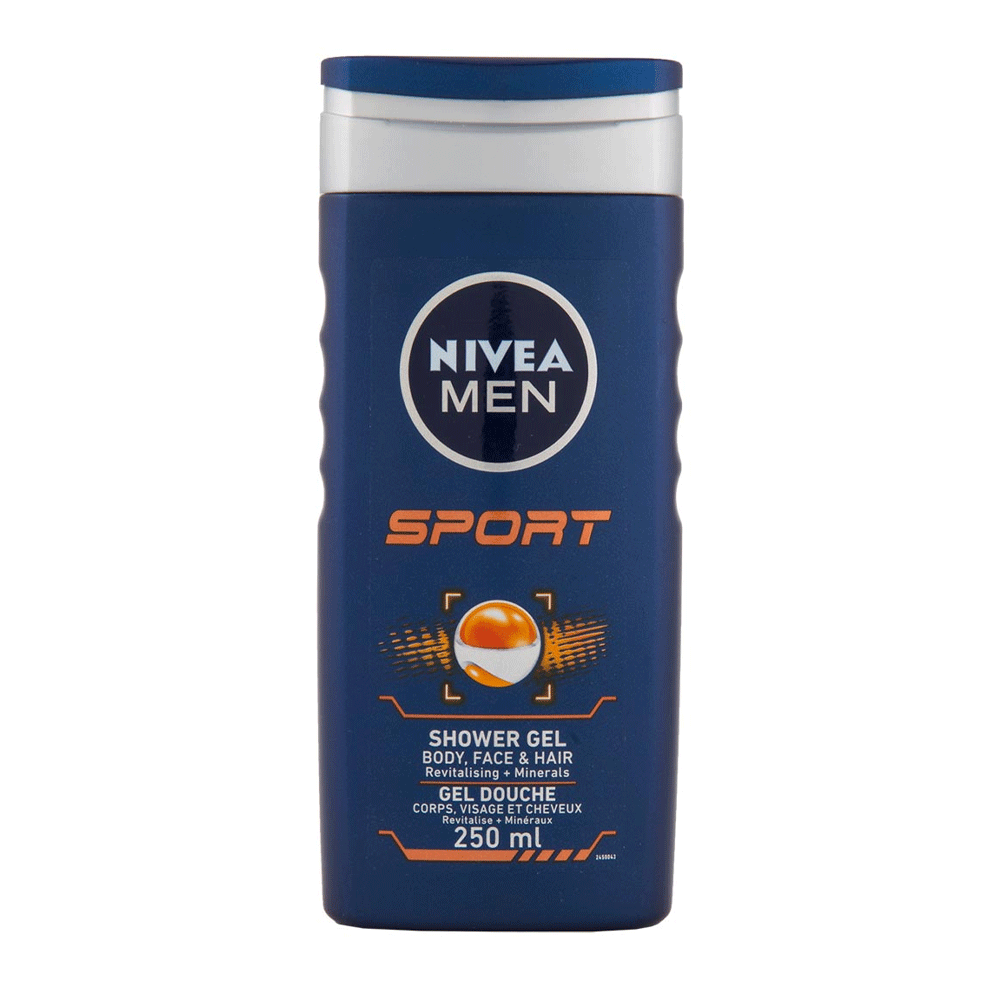 Nivea Men Shower Gel Sport 3in1 250ml NIVEA