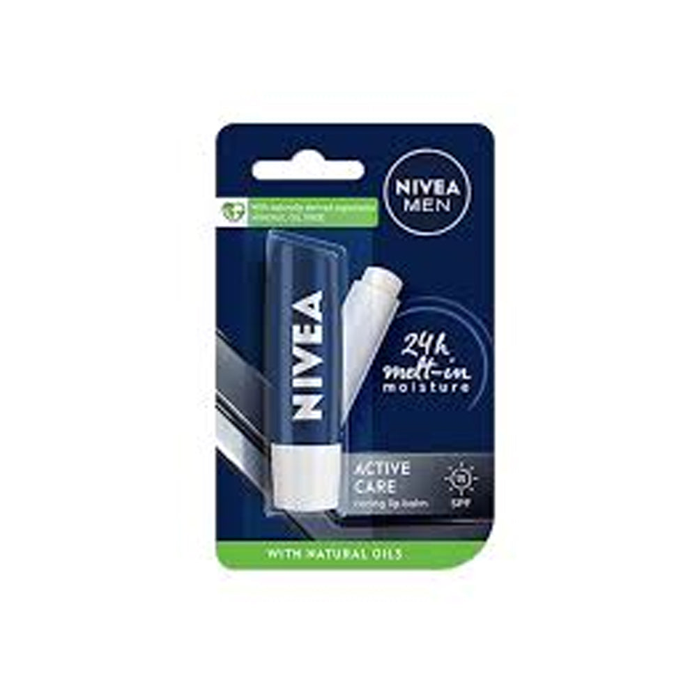 Nivea Moisture Caring Lip Balm 5.5ml - Snapcart.pk