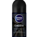 Nivea Deodrant Roll On Men Deep Dry & Clean 50Ml - My Store