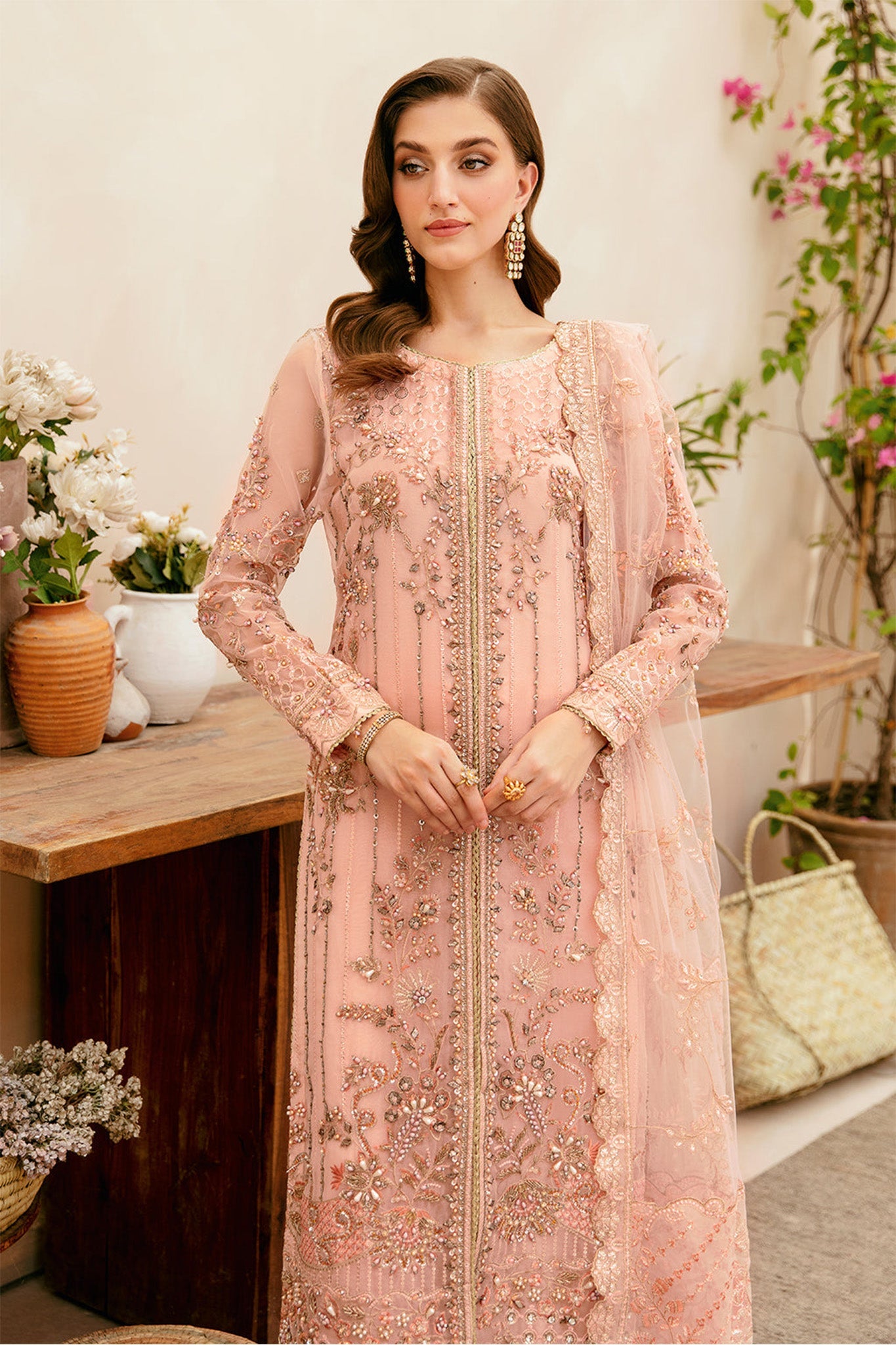 Ramsha Unstitched 3 Piece Luxury Festive Wedding Vol-04 Collection'2024-HB-405