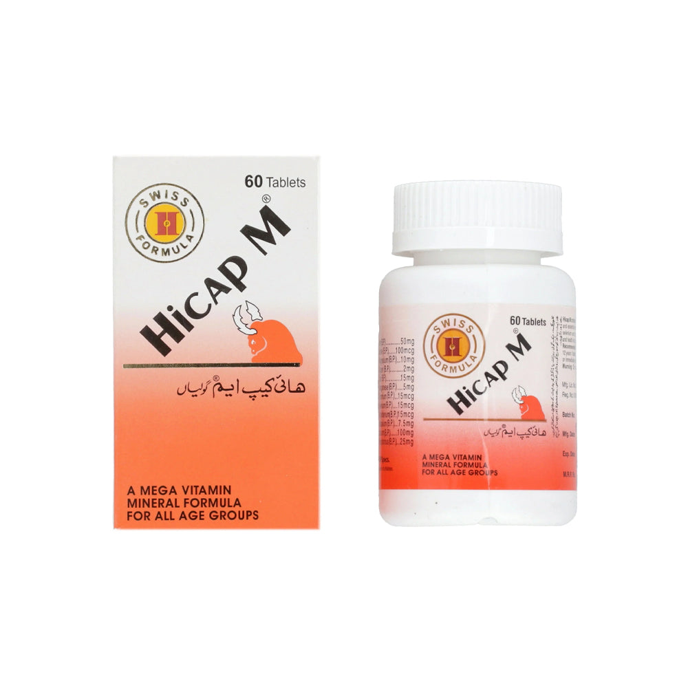 Hicap M Tab 30s Bottle - Snapcart.pk